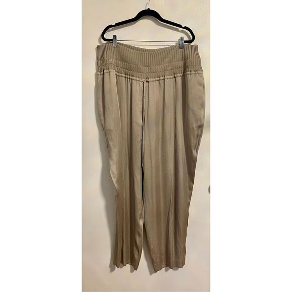 Lafayette 148 New York Barclay Charm Pants in khaki size 3X NWT - Picture 3 of 14